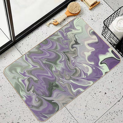 Purple Sage  Non-Slip Bath Mat