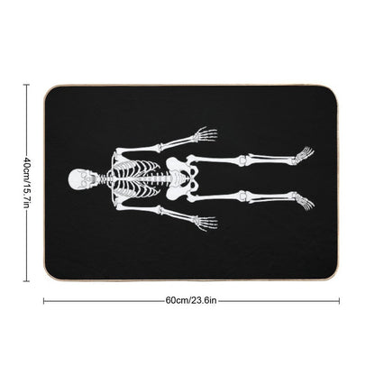 Skeleton  Eco-Friendly Bath Mat