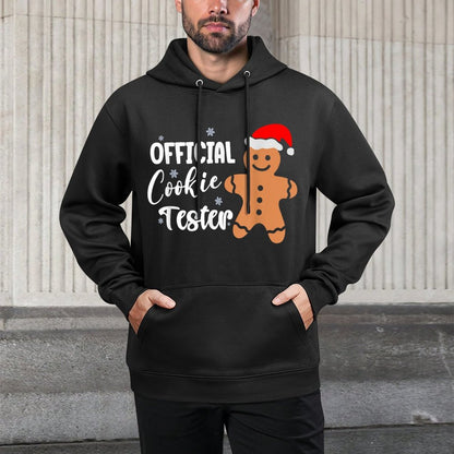 Official Cookie Tester - Christmas Baking Men Women Children Shrink-Resistant Hoodie