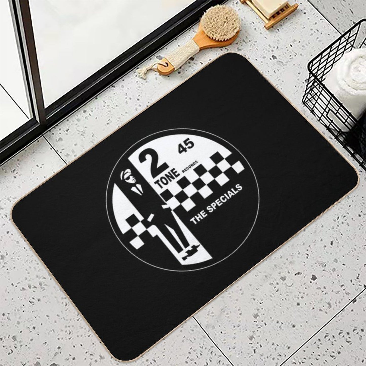 2 Tone Records The Specials  Fade-Resistant Bath Mat
