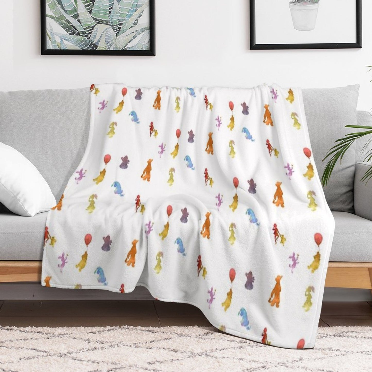Animals Inspired Sheet All-season Throw Blanket