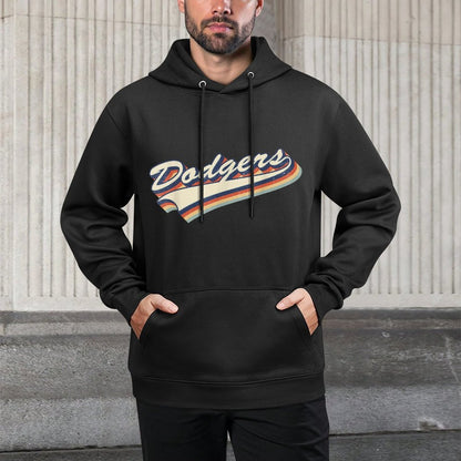 Vintage Dodgers Name Retro Style 70s 80s 90s Gift Men Women Cotton-Polyester Blend Hoodie