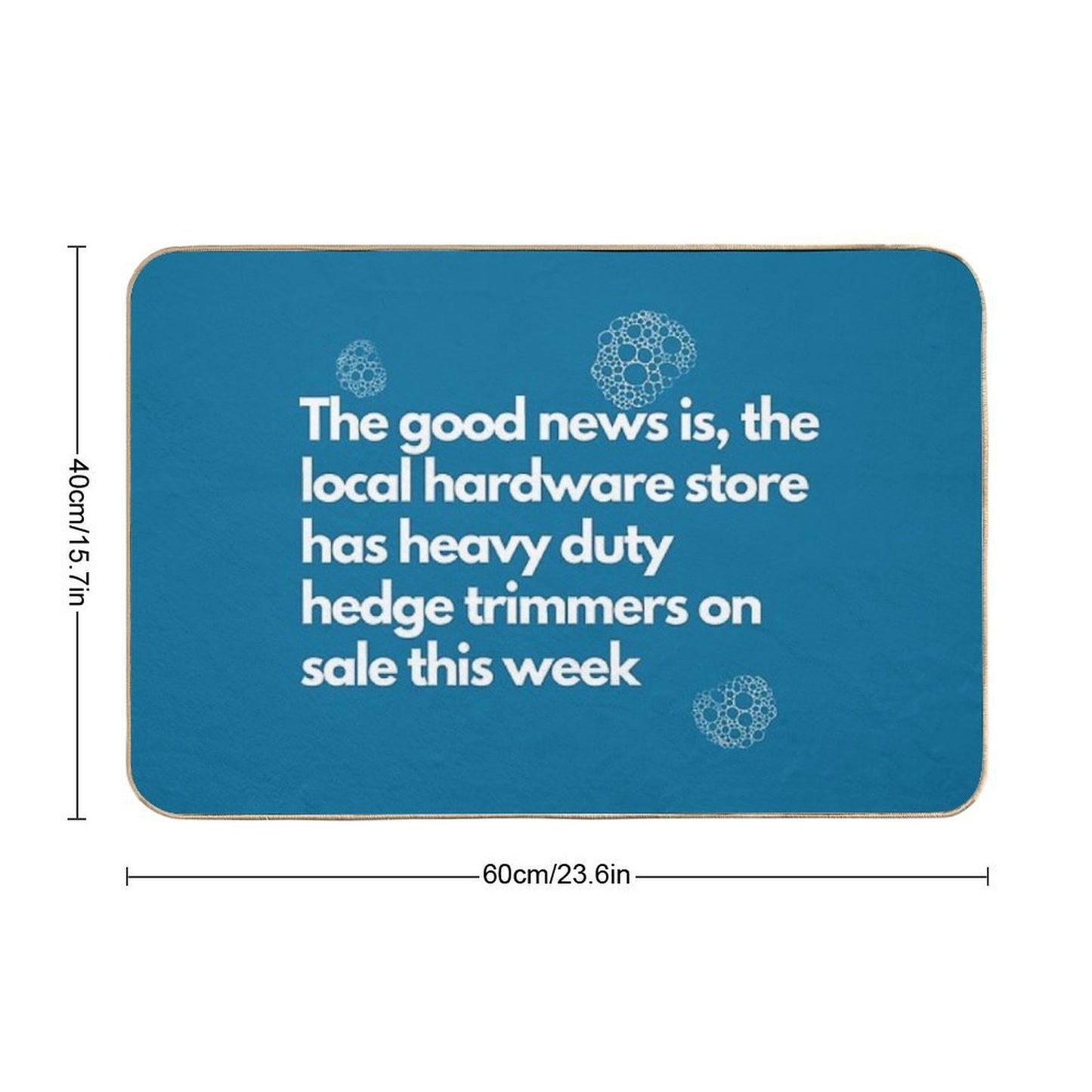 Funny Bath Mat  Odorless Bath Mat