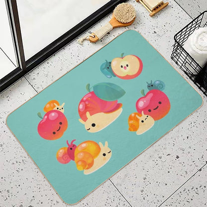 Apple Snail  Easy Maintenance Bath Mat