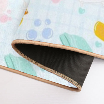 Cute Rubber Ducky Bath Time  Absorbent Bath Mat