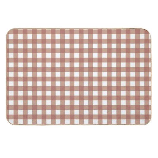 Picnic Pink  Absorbent Bath Mat