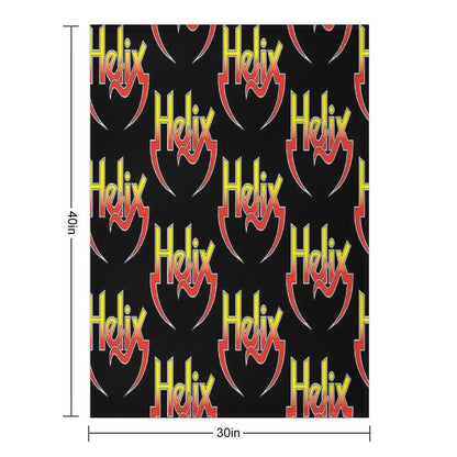 Helix Band Logo Multi-functional Throw Blanket