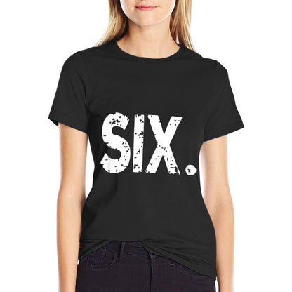 Kids Sixth Birthday Boy, Six Year Old Birthday Boy Outfit  Fade-proof Color T-Shirt