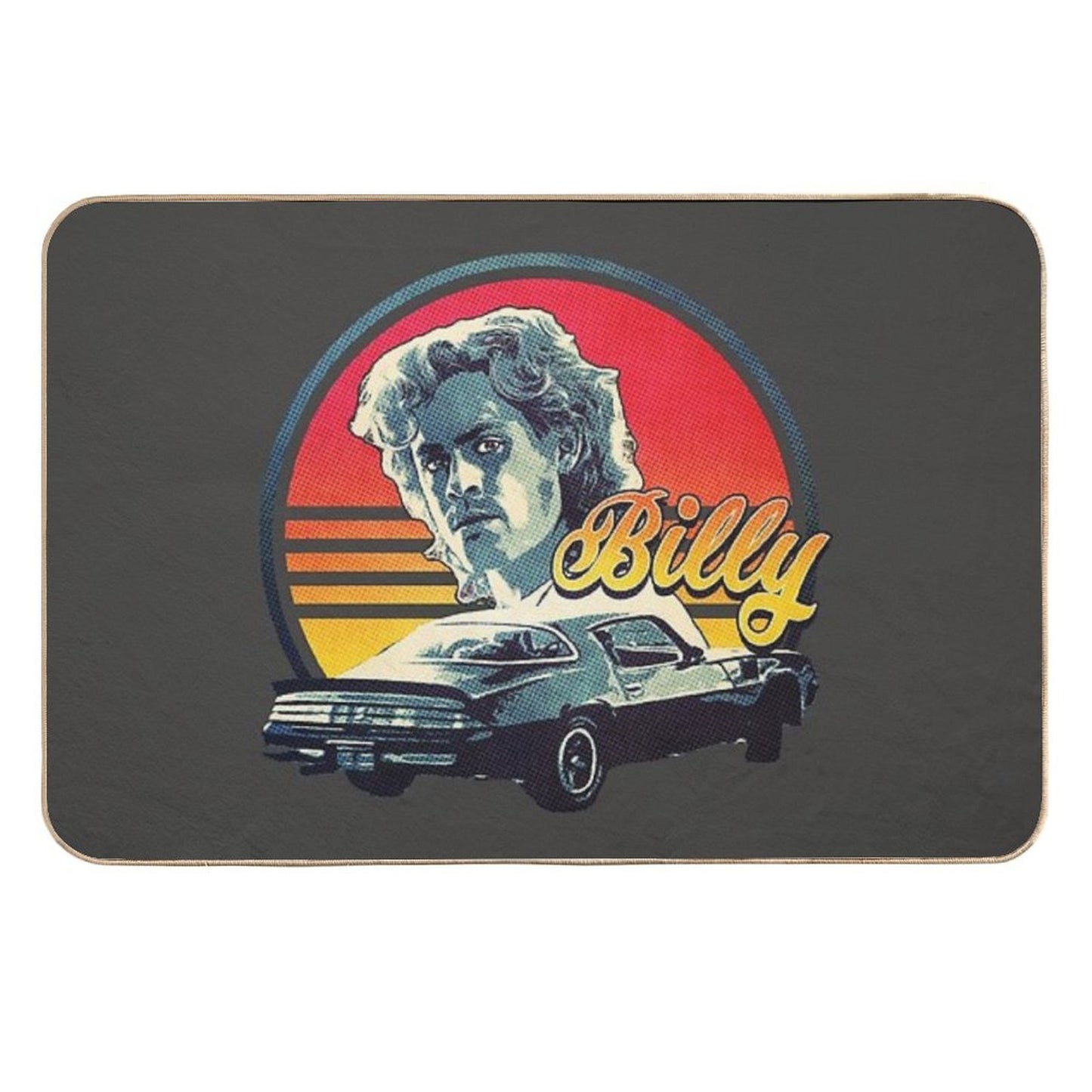 Stranger Things Billy  Repositionable Bath Mat