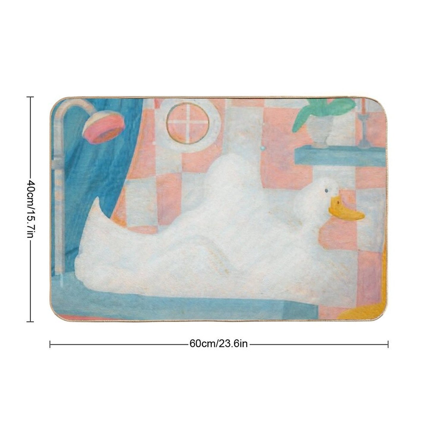 Rubber Duck  Versatile Bath Mat