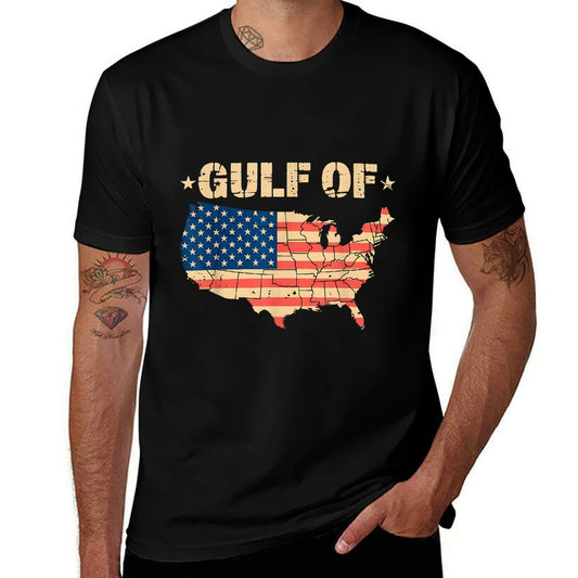 Trump America's Gulf Mexico President Trump Sombrero  Polyester Blend T-Shirt