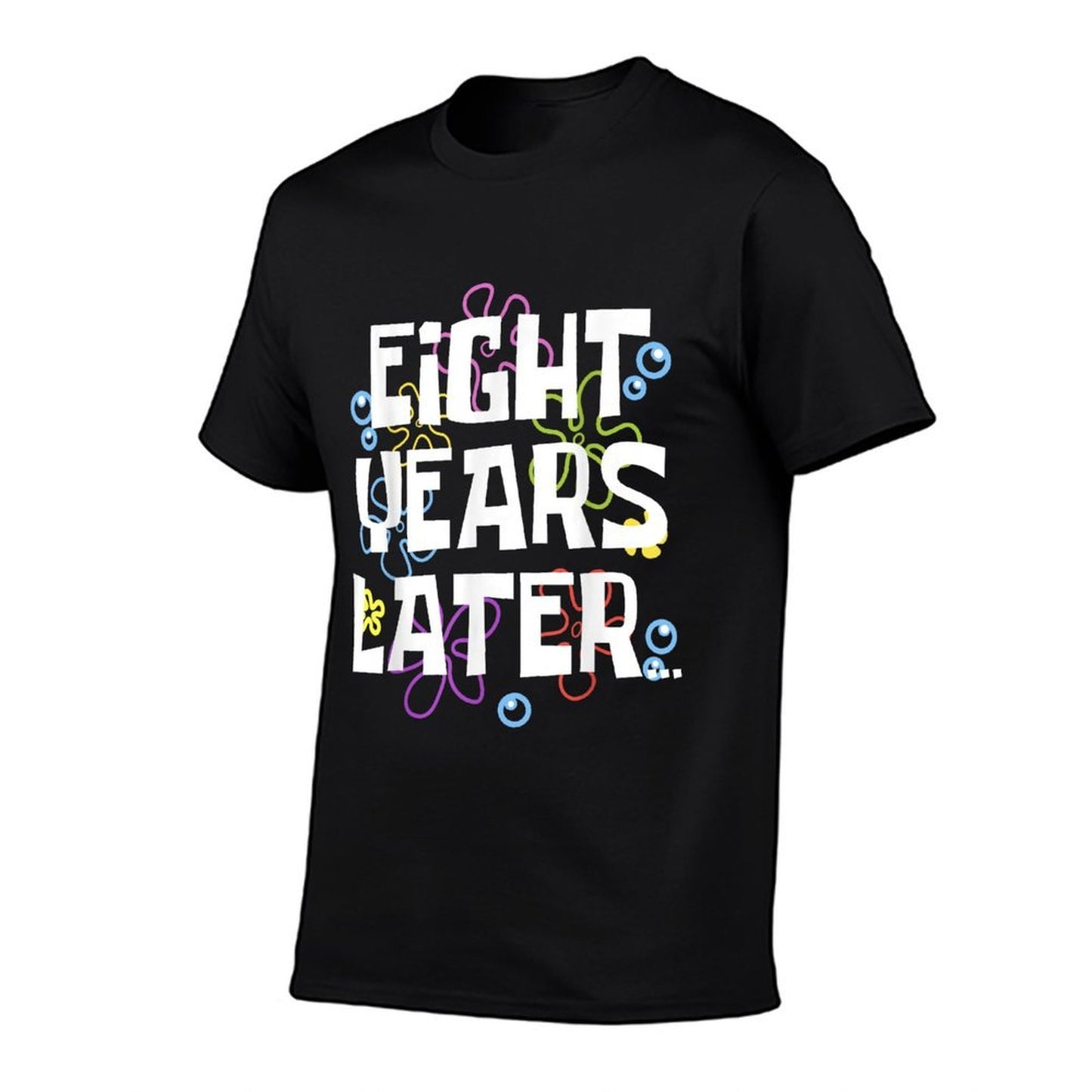 EIGHT YEARS LATER 8 Year Old Birthday Gifts for Girl Boys  Trendy Pattern T-Shirt