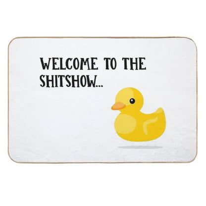 Welcome To The Shitshow (Literally)  Versatile Bath Mat