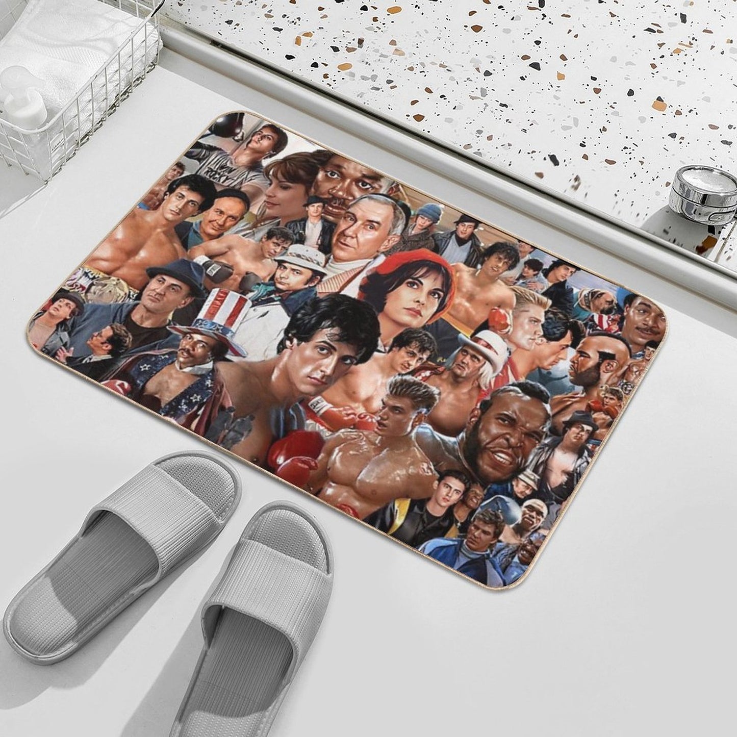Collage of The People's Champion  Pet-Safe Bath Mat