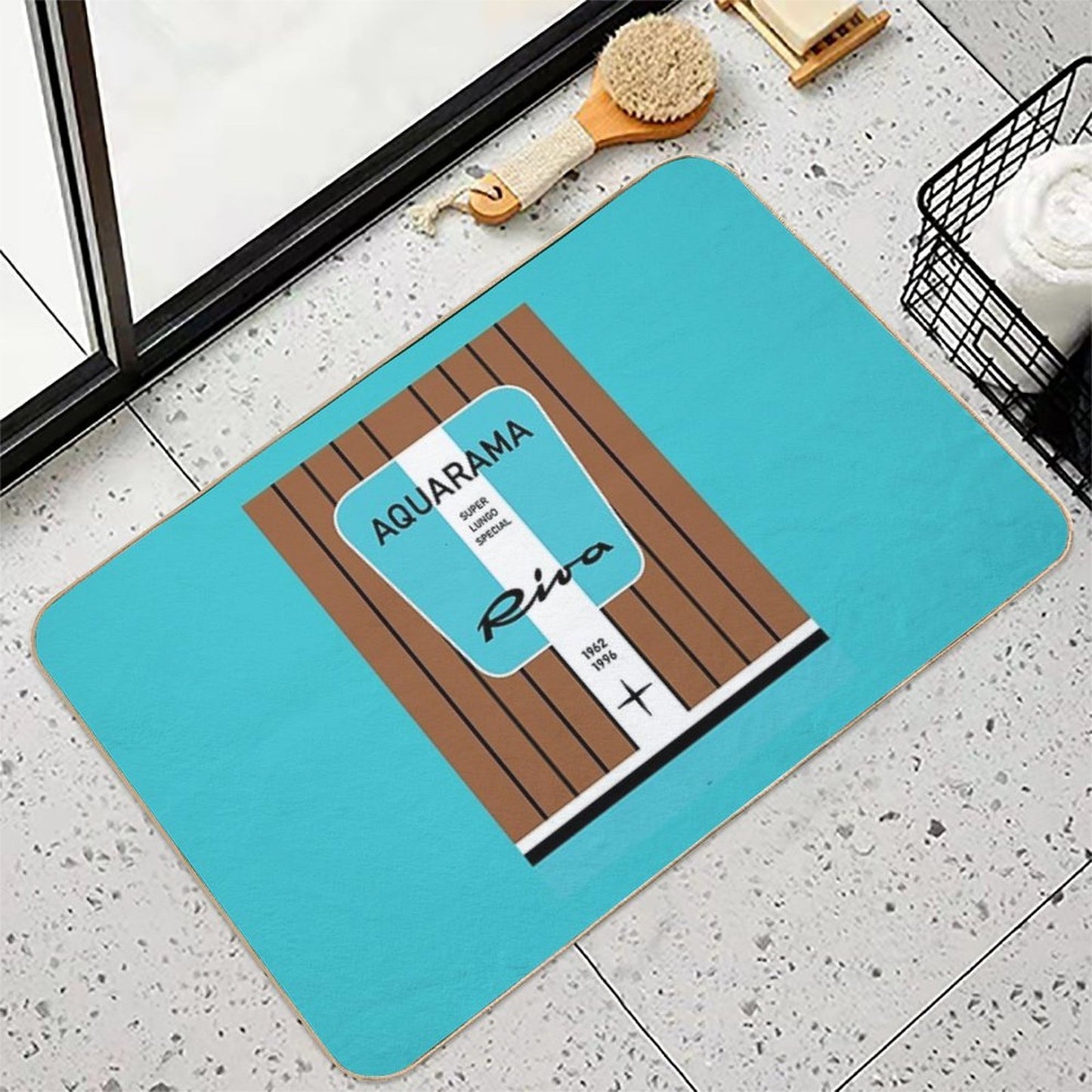 Riva Aquarama Monaco Boat Yachting Lake Como Cannes Saint-Tropez Capri  Pet-Safe Bath Mat