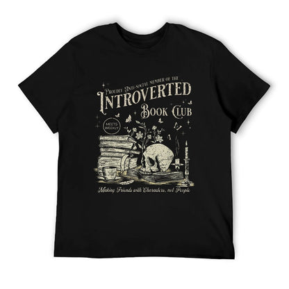 Retro Proud Anti Social Member Of Introverted Book Club Stretchy T-Shirt