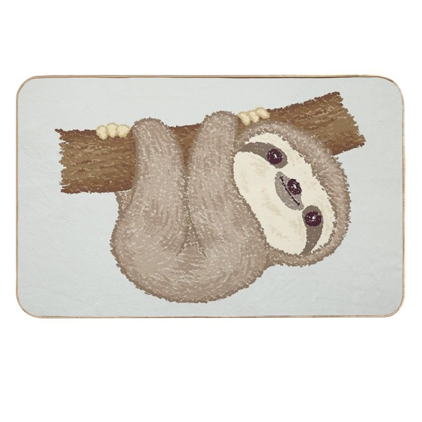 Sloth on The Tree  High-Traffic Bath Mat