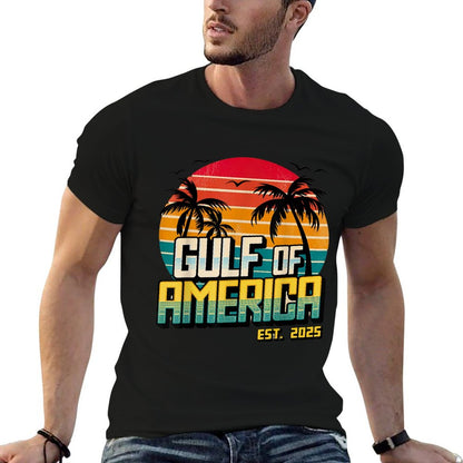 Funny Trump Gulf Of Us America Est 2025 Soft T-Shirt