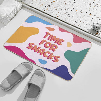 Time For Snacks!  Toxin-Free Bath Mat