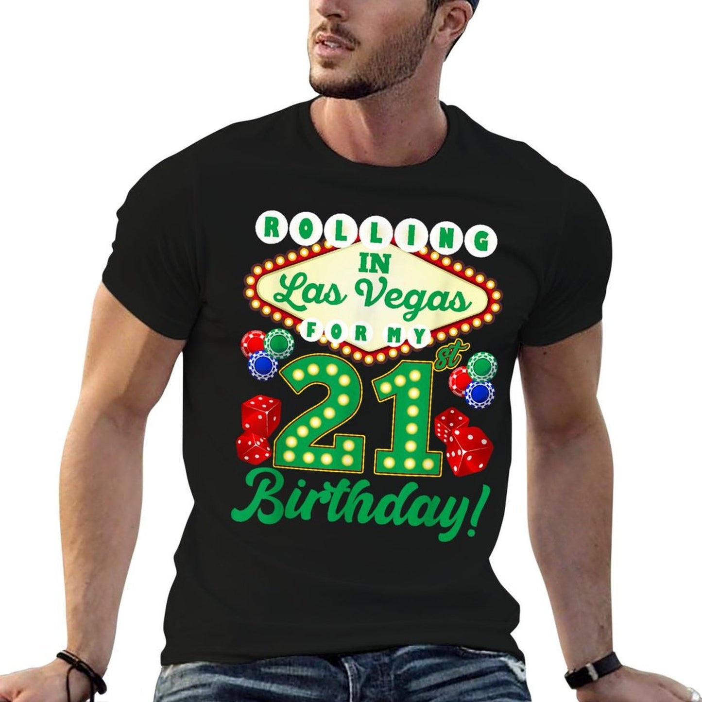 Las Vegas ROLLING IN LAS VEGAS FOR MY 21st BIRTHDAY  Soft T-Shirt