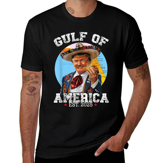Funny Trump Gulf Of Us America 2025 Trump Graphic-printed T-Shirt