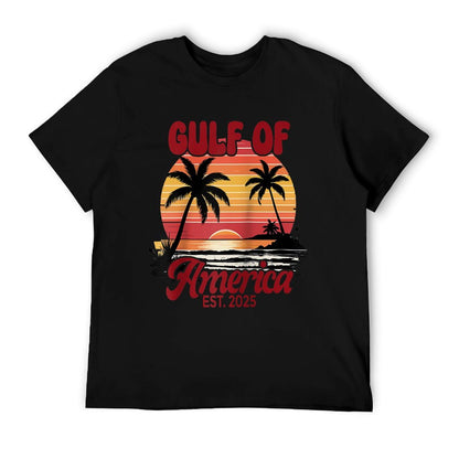 Gulf Of US America Est. 2025 Raglan Baseball Slim-fit Cut T-Shirt