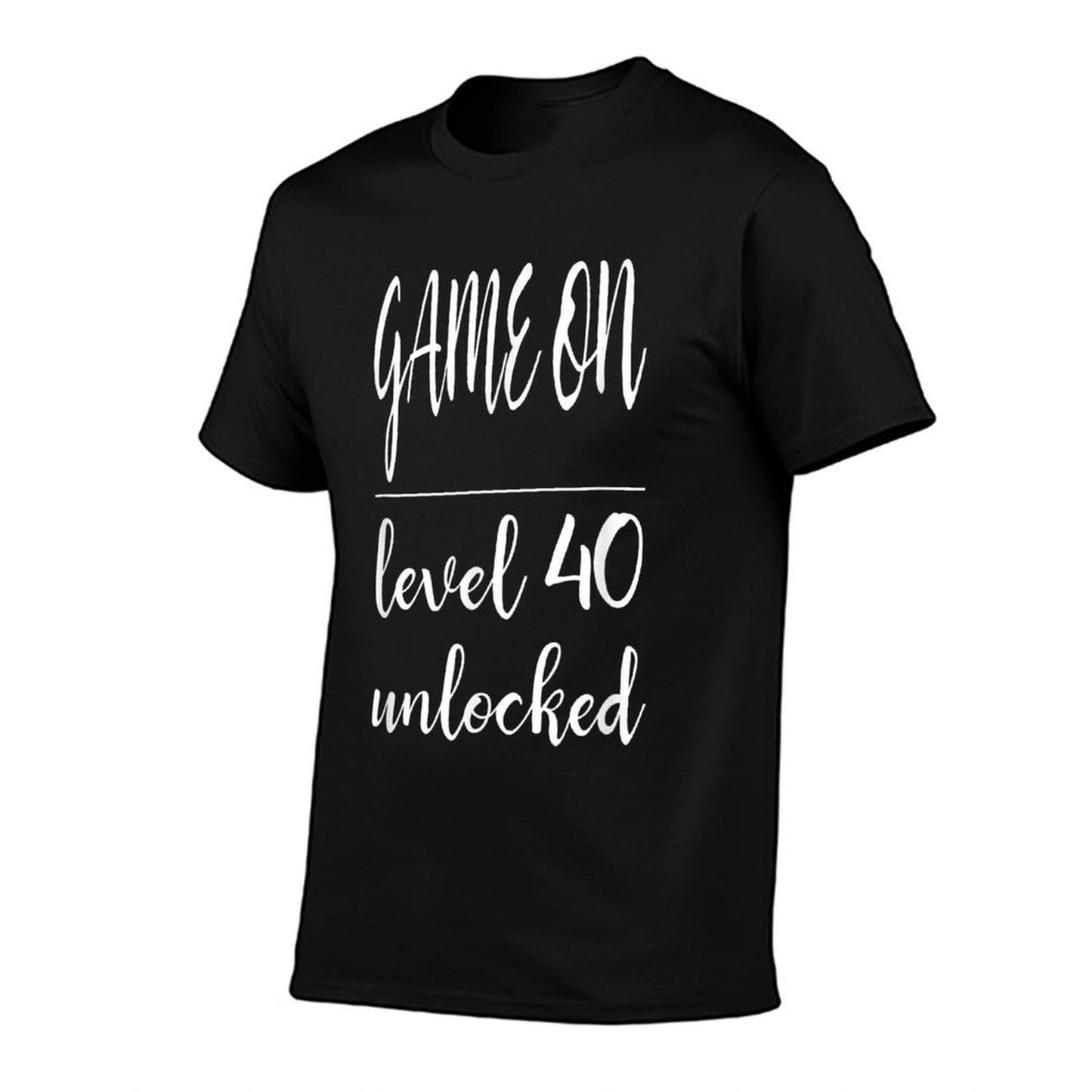 Game On Level 40 Unlocked 40th Birthday Gag Gift T  Durable T-Shirt