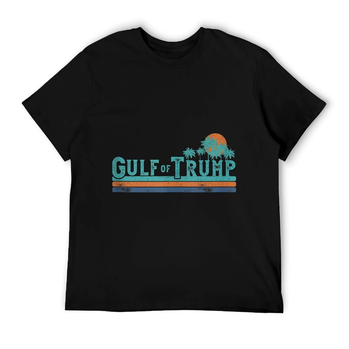 Trump America&#39;s Gulf of Trump President Trump Gulf of USA Tagless Design T-Shirt