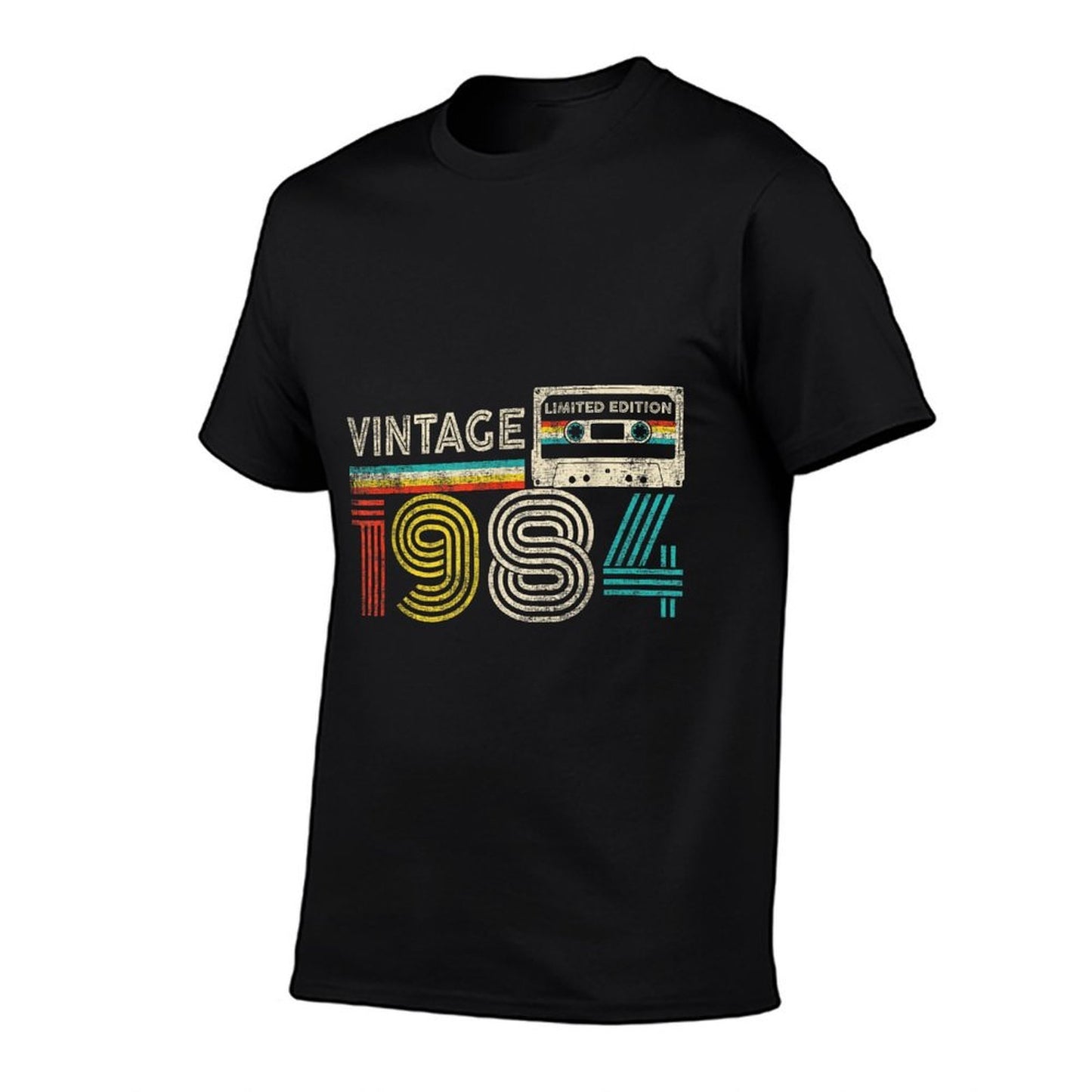 Vintage 1984 Classic Birthday 1984 Cassette Tape Vintage  Quick-drying T-Shirt