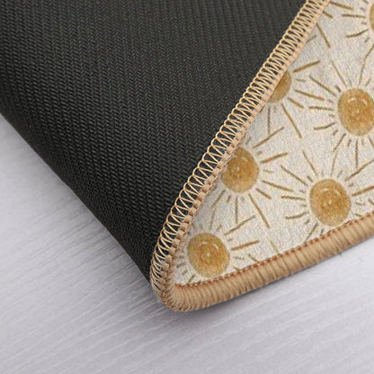 Golden Sun in Beige  Dirt-Trapping Bath Mat