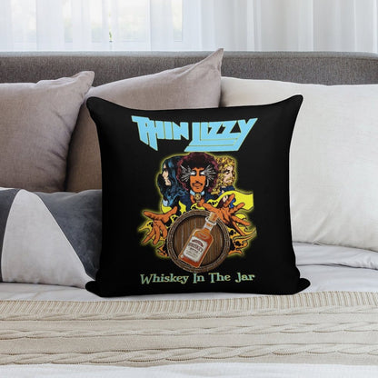 Thins Liz.zy Whis.key In The Jarr Soft Ultra-Soft Texture Throw Pillow