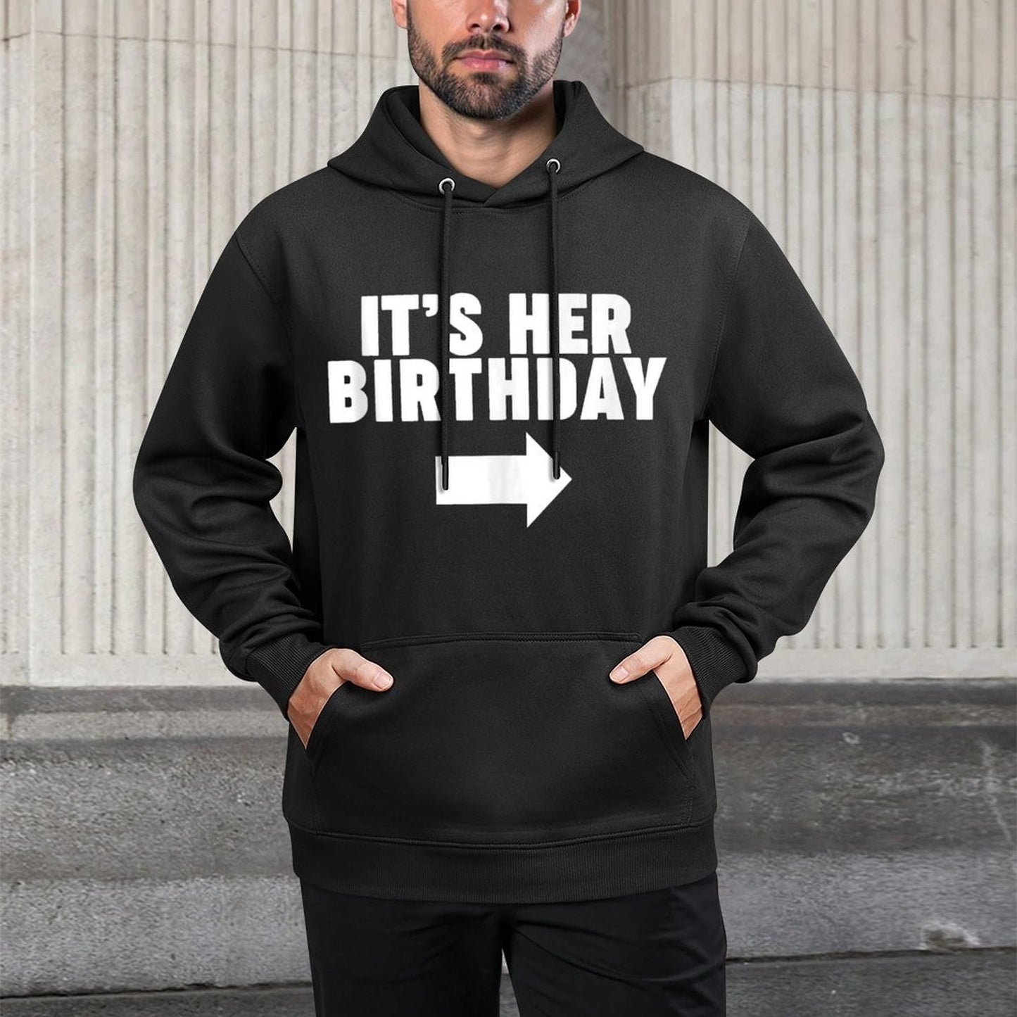 It's Her Birthday Unisex Design Hoodie