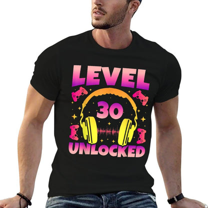 Level 30 Unlocked Video Gamer 30th Birthday  Classic T-Shirt