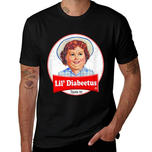 Lil Diabeetus Tasteless Funny Diabetes Comfortable T-Shirt
