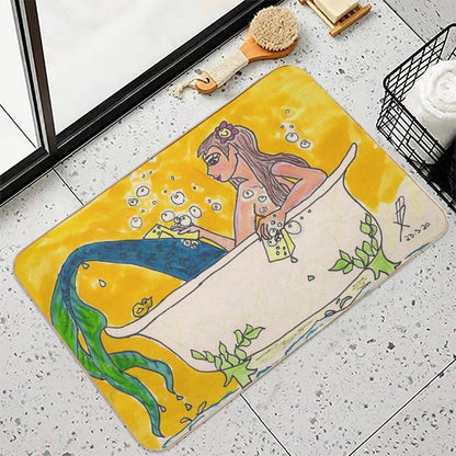 Bathing Beauty  High-Traffic Bath Mat
