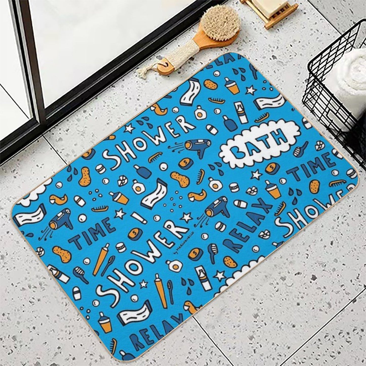 Bathtime Lovers  Pet-Safe Bath Mat