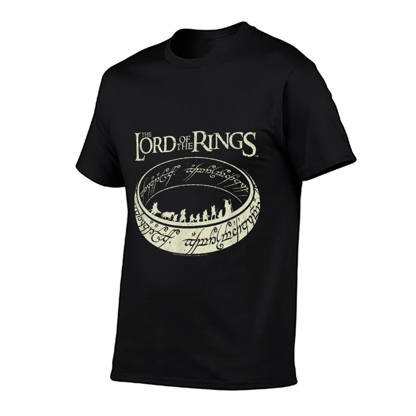The Lord of The Rings The Journey Ring  High-quality Stitching T-Shirt
