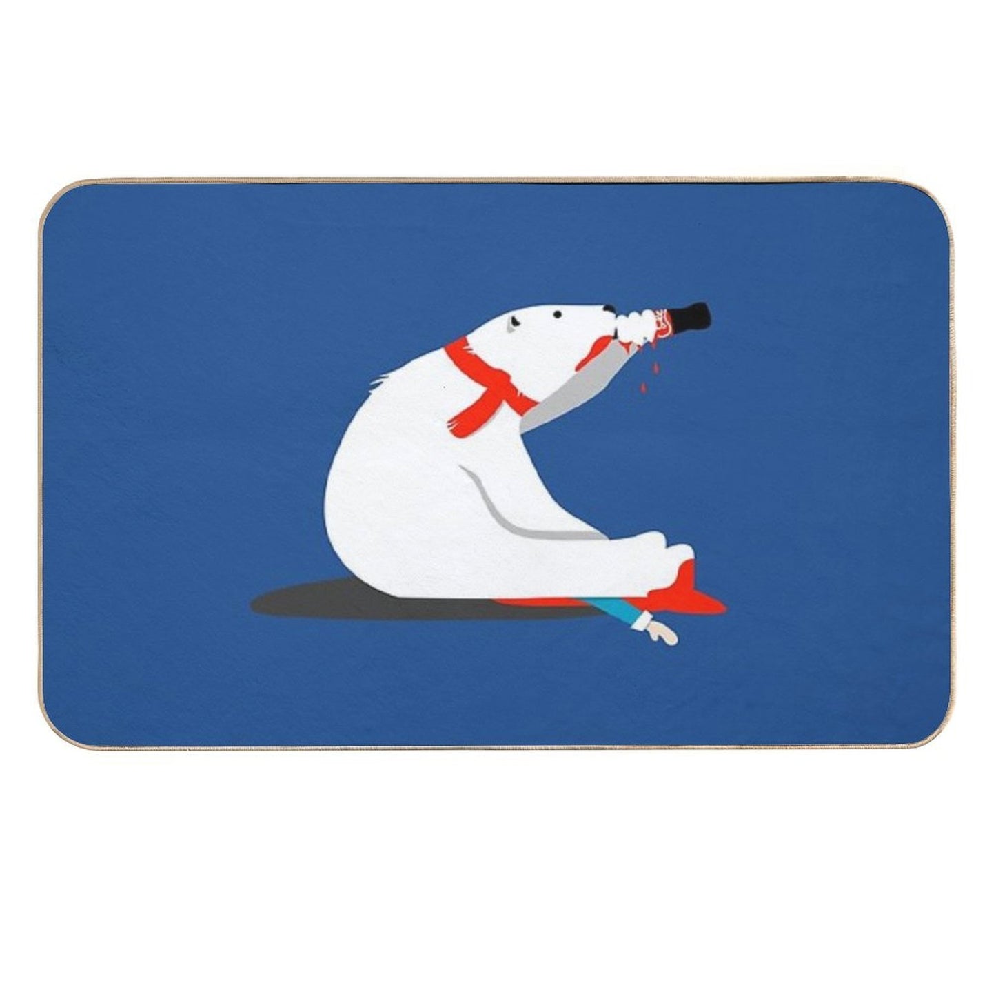 Don't Feed The Bears  Versatile Bath Mat