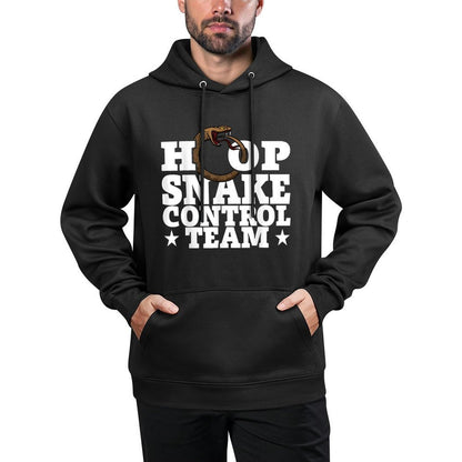 Funny Myth Hoop Snake Control Team Shrink-Resistant Hoodie