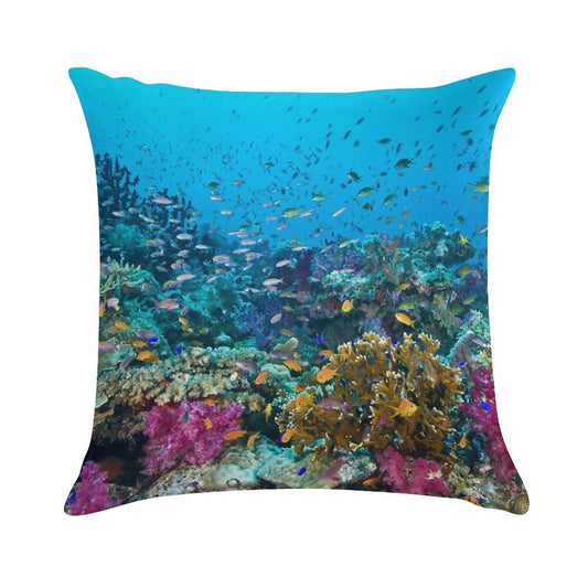 Fantasea Reef Soft High-Density Material Throw Pillow