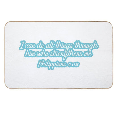 Philippians 413 Durable Bath Mat