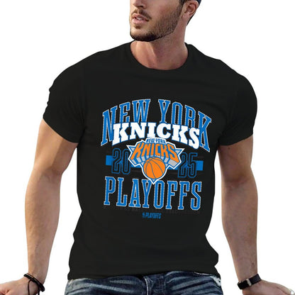 NBA Official New York Knicks 2025 Playoffs Showtime Lightweight T-Shirt