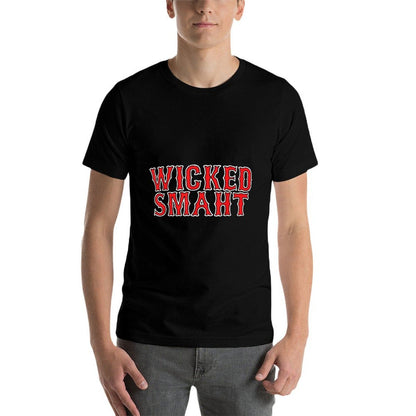 Wicked Smaht Funny Saying Sarcastic Novelty Boston  Lightweight T-Shirt