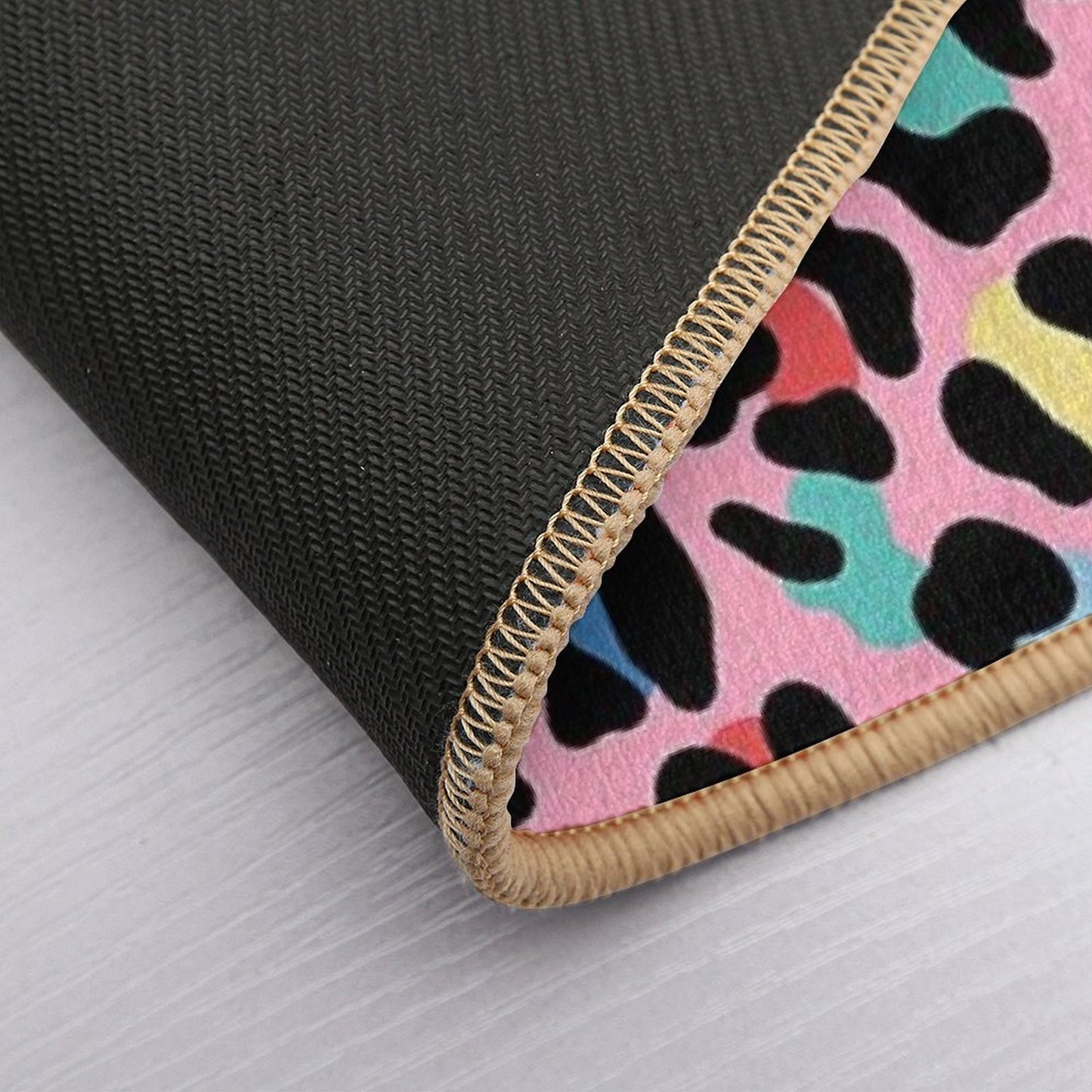 Rainbow Leopard by Elebea  Multi-Purpose Bath Mat