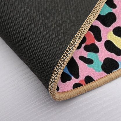 Rainbow Leopard by Elebea  Multi-Purpose Bath Mat