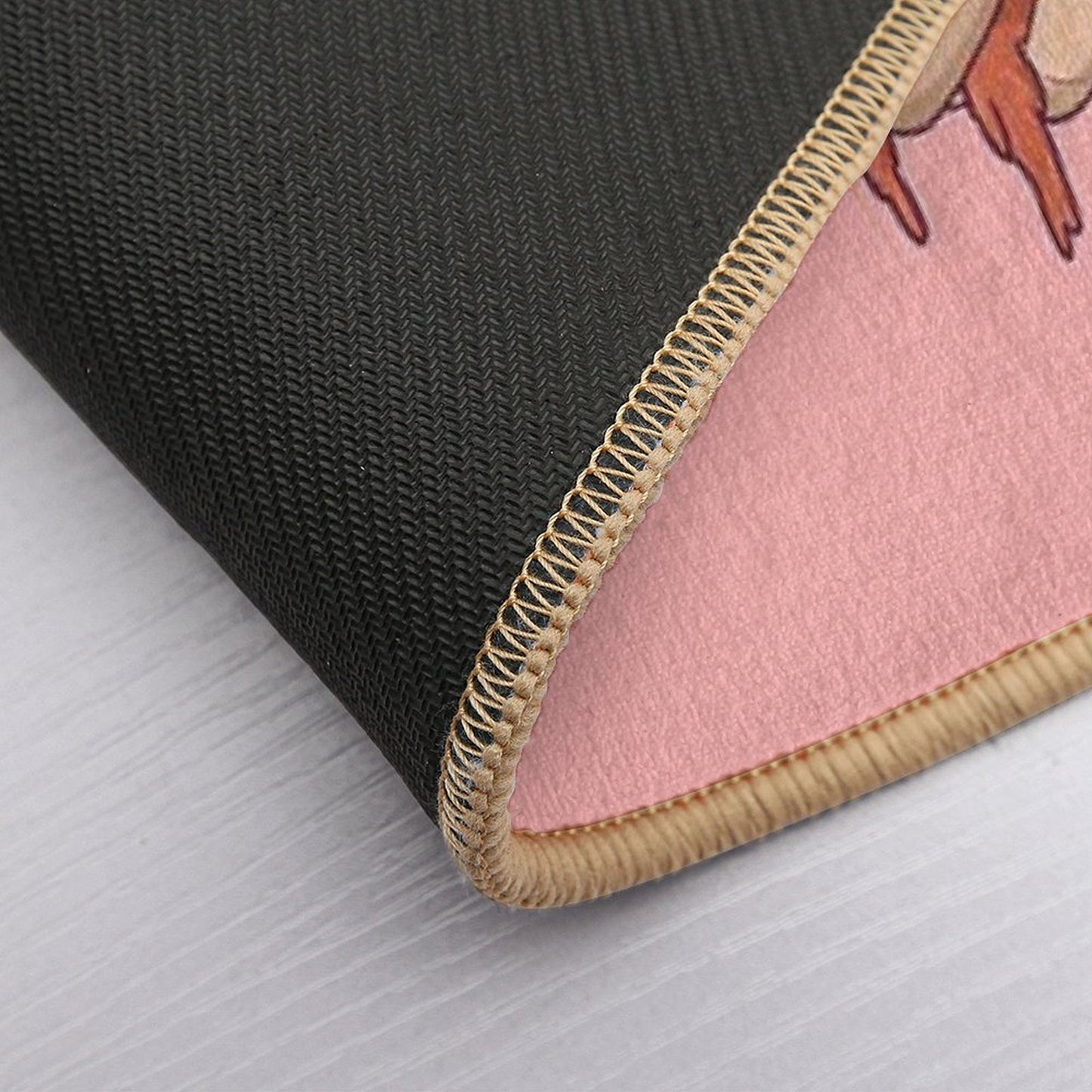 Sapphic Toadstool Frog Handful  Stain-Proof Bath Mat