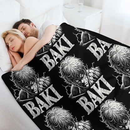 Baki Hanma Versatility Throw Blanket