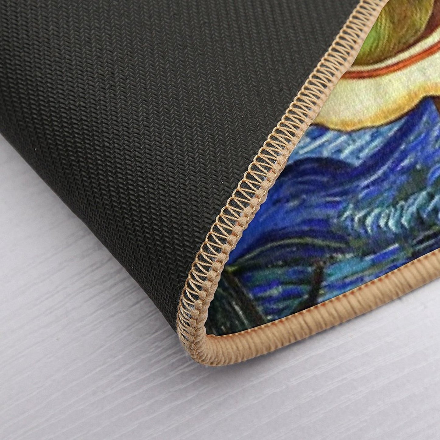 Alice & The Caterpillar Starry Night - Alice In Wonderland  Long-Lasting Bath Mat