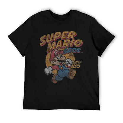 Super Mario Bros. Since '85 Vintage Poster Cotton T-Shirt
