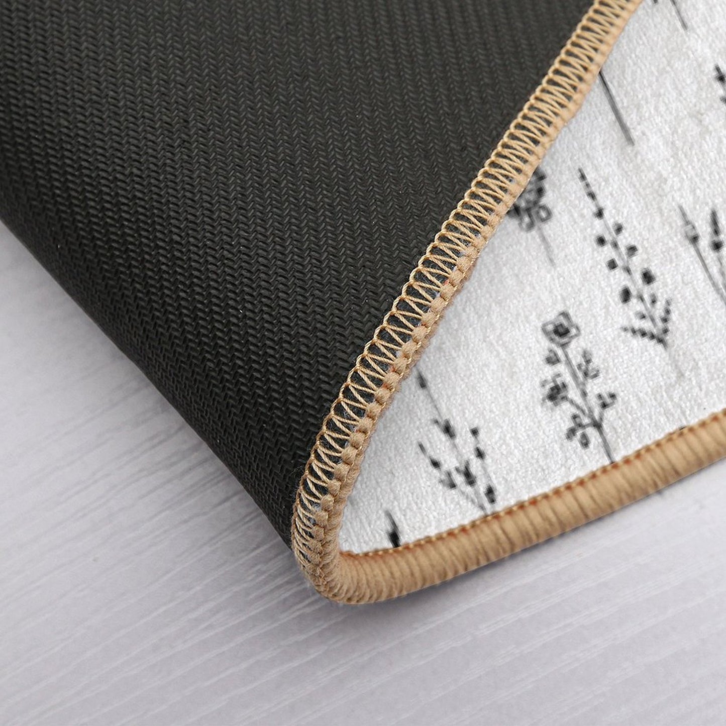 Little Wildflowers Floral Pattern Durable Bath Mat